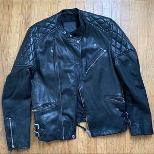 All Saints Biker Leather Jacket